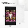 Morgan Wallen Bull Skull Soft Face Towel Quick Dry Pool Bath Cotton Towels Breathable