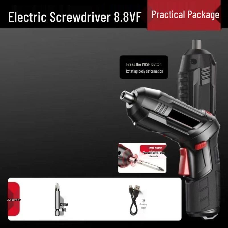 Rechargeable Multifunction Electric Screwdriver and Drill Set