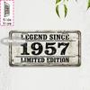 Tin Sign  Vintage Durable Metal Plaque Wall Decor Home Office Bar Man Cave Craft Room Tokyo City Birth Year License Plate Wa