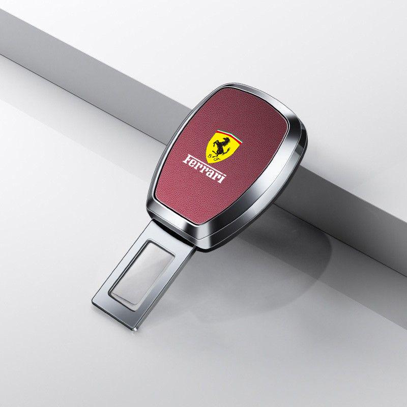 1pcs Car Seat Belt Clip Extension Plug Auto Safety Seat Lock Buckle For Ferrari Roma F80 296 GTB GTS SF90 Stradale Spider Spyde HL7