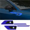 For VW Rline Golf polo Jetta Bora CC MK4 2PCS Car Reflective Auto Truck Safety Warning Tape  Bumper Secure Reflector Car Sticker zq9