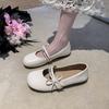Flat-bottomed Fairy Wind Gentle Single Shoes Female Summer 2025 New Versatile Skirt Evening Shoes One Pedal Doudou Shoes
