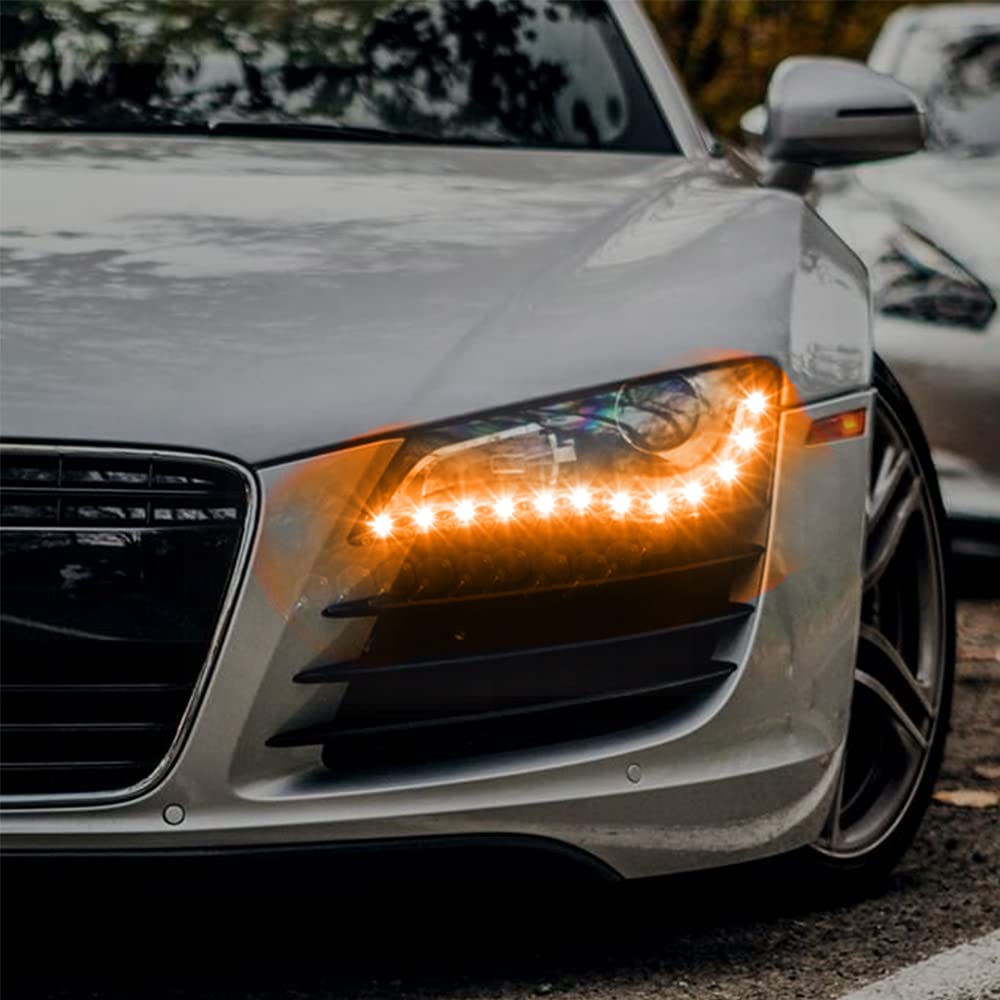 X-STYLE Daylight, Eagle Eye, LED, 0.9 Inches (23 Mm), Bolt Type, Spotlight, Cow Eyes,