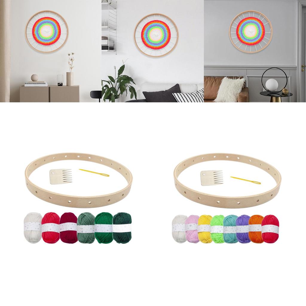 Beginner's Weaving Kit: Easy-to-Use Handwoven Material Set for Kids and Adults