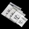 100pcs Thank You Plastic Jewelry Bag Self-Adhesive Candy Opp Bag for Homemade Gifts Beads Earrings Bag DIY Jewelry Packaging Bag