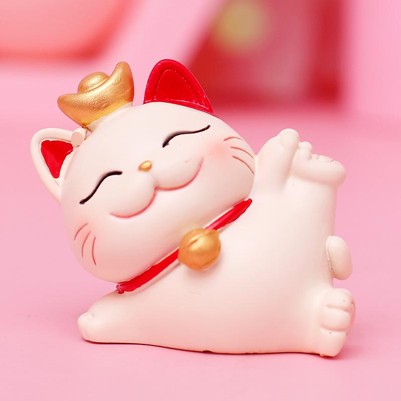 Personalized Desktop Cat Car Ornament - Center Console Doll Decoration