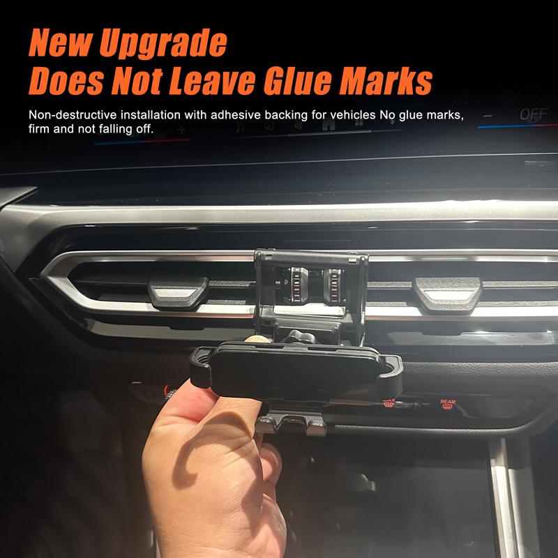 Per BMW Serie 3 i3 i4 G20 G21 G26 2022-25 Porta Cellulare per Auto da Bocchetta d'Aria Rotazione 360° Supporto per Cellulare GPS