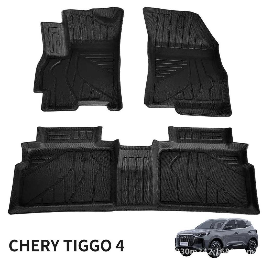 3D Waterproof TPE Trunk and Foot Mats for 2024 CHERY TIGGO 4 LHD