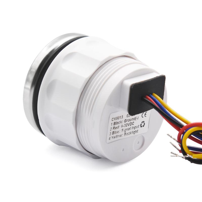 HD 52mm Water Temp Meter With Alarm Funtions 40-120℃ Water Temp Meter Indicator + Coolant Temperature Sensors Adapter 12V/24V