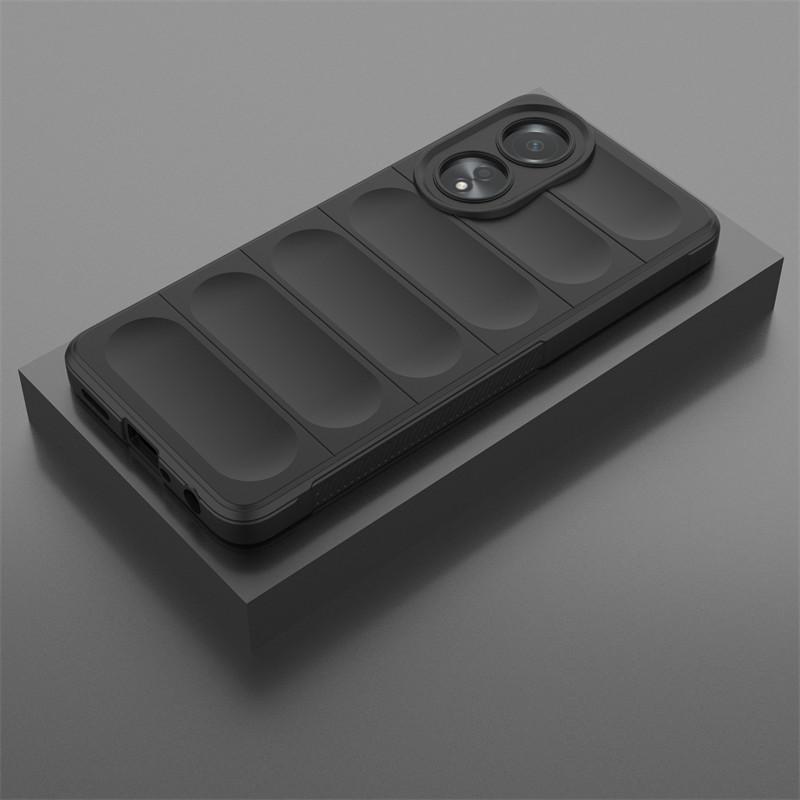 For OPPO A58 4G Case OPPO A38 A58 A78 4G Cover Luxury Matte TPU Case Shockproof Silicone Anti Slip Phone Back Cover OPPO A58 4G