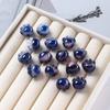1Pcs Color Changing Cat Paw Resin Beads Luminous Animal Paw Loose Bead Pendant for DIY Bracelet Necklace Jewelry Accessories