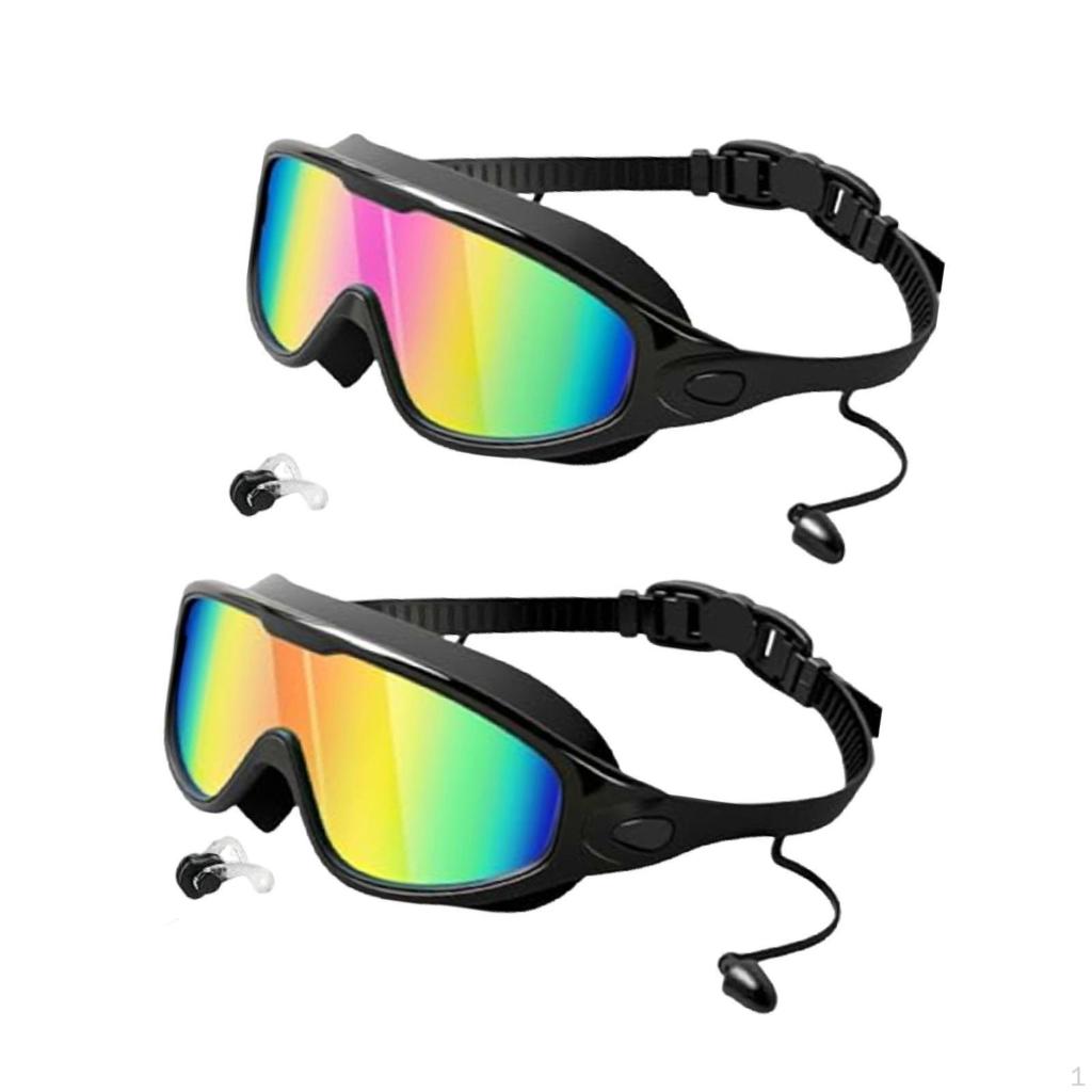 Adult Swimming Goggles, Portable, Waterproof, Optimal Eye Protection, Professional Goggles