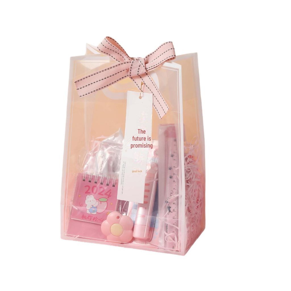 Conjunto de papelaria de alto valor para o ensino fundamental - Caixa de presente multifuncional para a volta às aulas