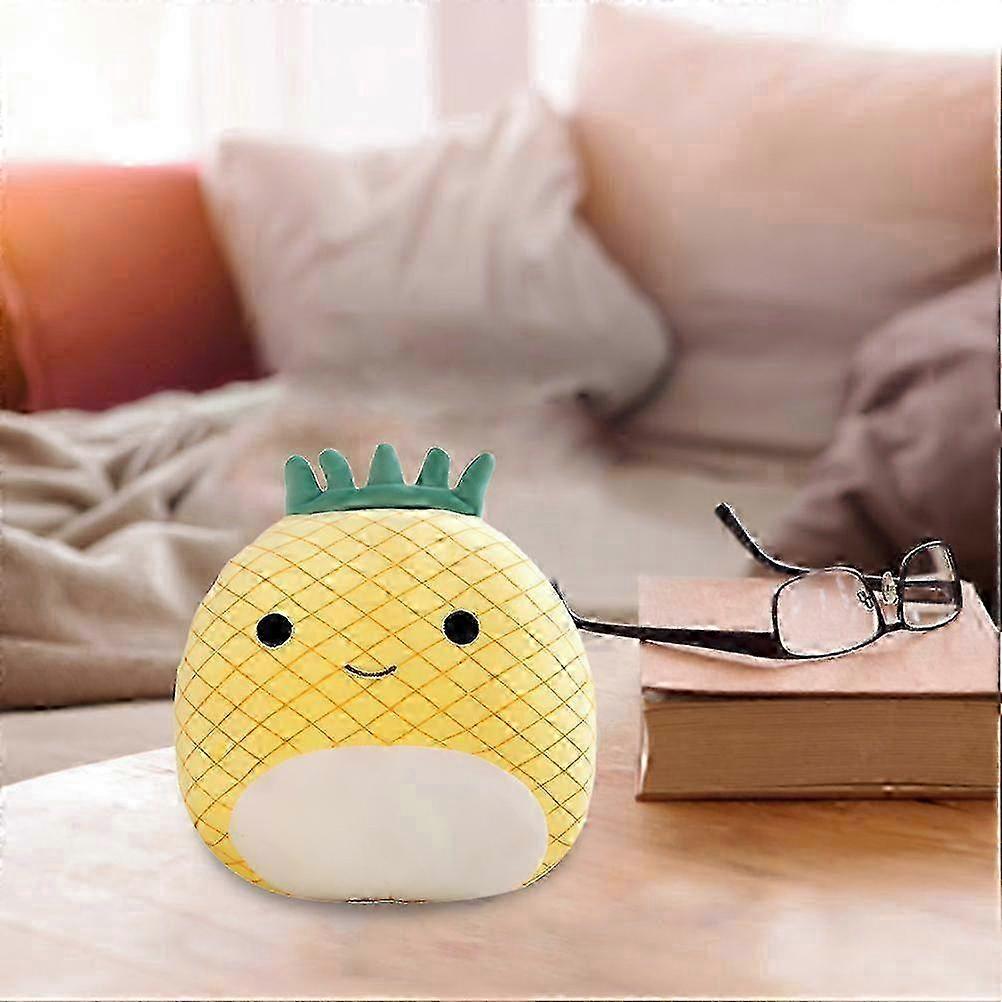 New Original: 11in Plush Pineapple Toys Ultrasoft Stuffed Cute Plush Doll Soft Plush Hugging Toy PillowRecreated: 11in Plush Pineapple Pillow Toy