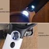 Reading Visual Magnifier with 3 LED Light, Mini Portable 3-45X Handheld Reading Visual Magnifier with 3 LED Light