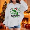 Girls Long Sleeve Christmas Print Hooded Sweatshirt Casual Comfortable Top for Holiday