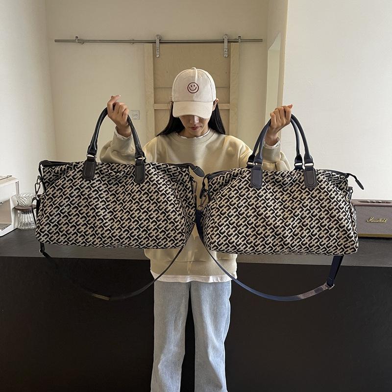 Trend Fashion Printed Travel Bag Large Capacity Pregnant Women Waiting for Delivery Storage Bag Light Casual Women's Yoga Bag