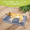 ASAHIKI Dog and Cat Bed with Detachable and Washable Dog Bed with Waterproof Pet Cushion and Joint Sofa Bed for Small and Medium Dogs Arms,
