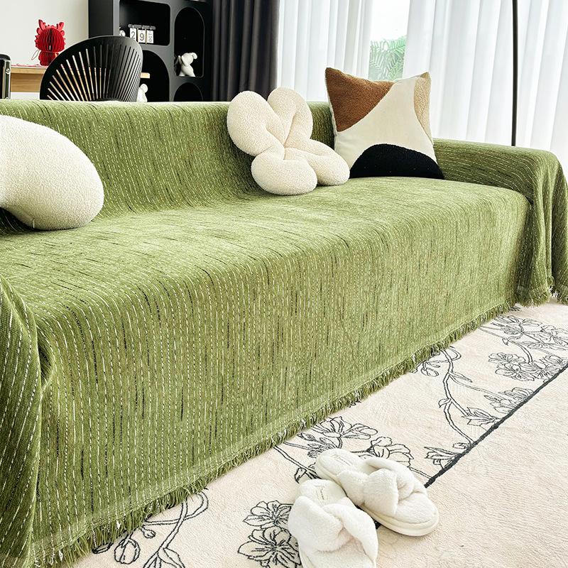 Manga Chenille Sofa Towel Simple Modern Cushion Cover Blanket Four Seasons All-inclusive Universal Cover