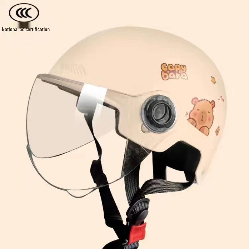 Certified Kids' Helmet: All-Season Safety for Boys & Girls - Cute & Secure for Electric Vehicles