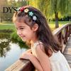 Gevlochten Hoofdband met Mini Clips Cartoon voor Meisjes, Schattige Haarband Haaraccessoire Stijlvol Dagelijks Gebruik Styling, Decoratieve Bloem/Fruit/Strik/Hart/Konijn