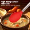 Leak Proof Silicone Serving Spoon Feature Full Seal Design for Spill Proof Transfer of Soups Sauces and More In Kitchen