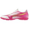 Mizuno Alpha 3 Select Comfortable Fit Soccer Shoes Unisex Sneaker Pink White P1GD266564