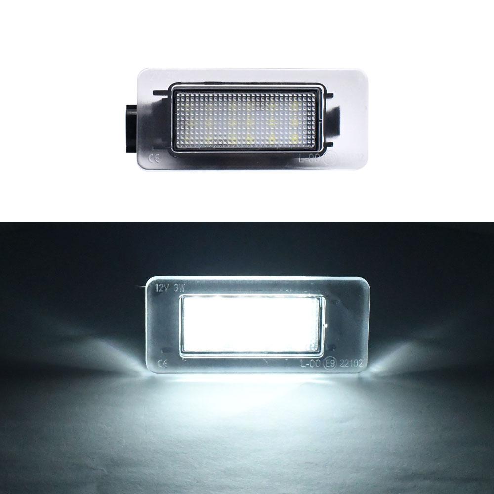 2 Pcs LED License Plate Light Canbus For 19/20-Up Nissan Altima Rogue Sentra Versa