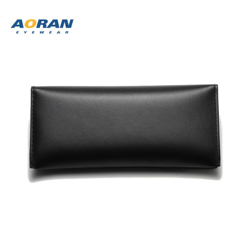 Luxury Leather Sunglasses Box Set with Pull-out Glasses Cloth