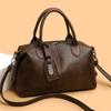 PU Retro Women's Bag Large Capacity Shoulder Crossbody Bag