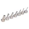 7Pcs Hot Air Gun Nozzle Kit Oblique for 861 Soldering Desoldering Station Accessories
