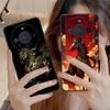 Golden Horse Year Mobile Phone Case for Huawei Mate 60 50 40 30 20 10 Pro Plus Lite E 5G Colorful Printing Cover Luxury Pretty