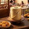Portable Mooncake Packaging Barrel Empty Mooncake Container Gift Pail Box  Festival Handmade Pastry