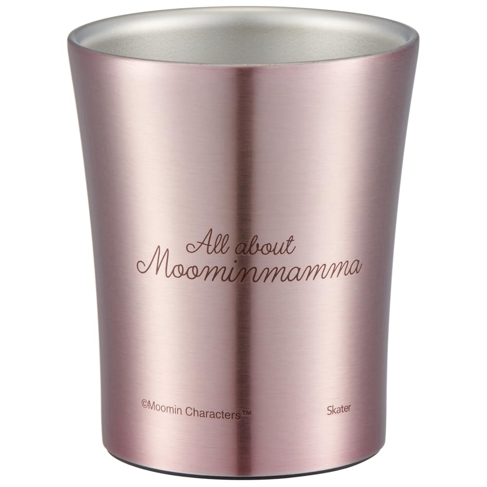 Skater Stainless Steel Tumbler, 250ml, Moomin Mama (STB2N-A) - Keeps drinks hot or cold.
