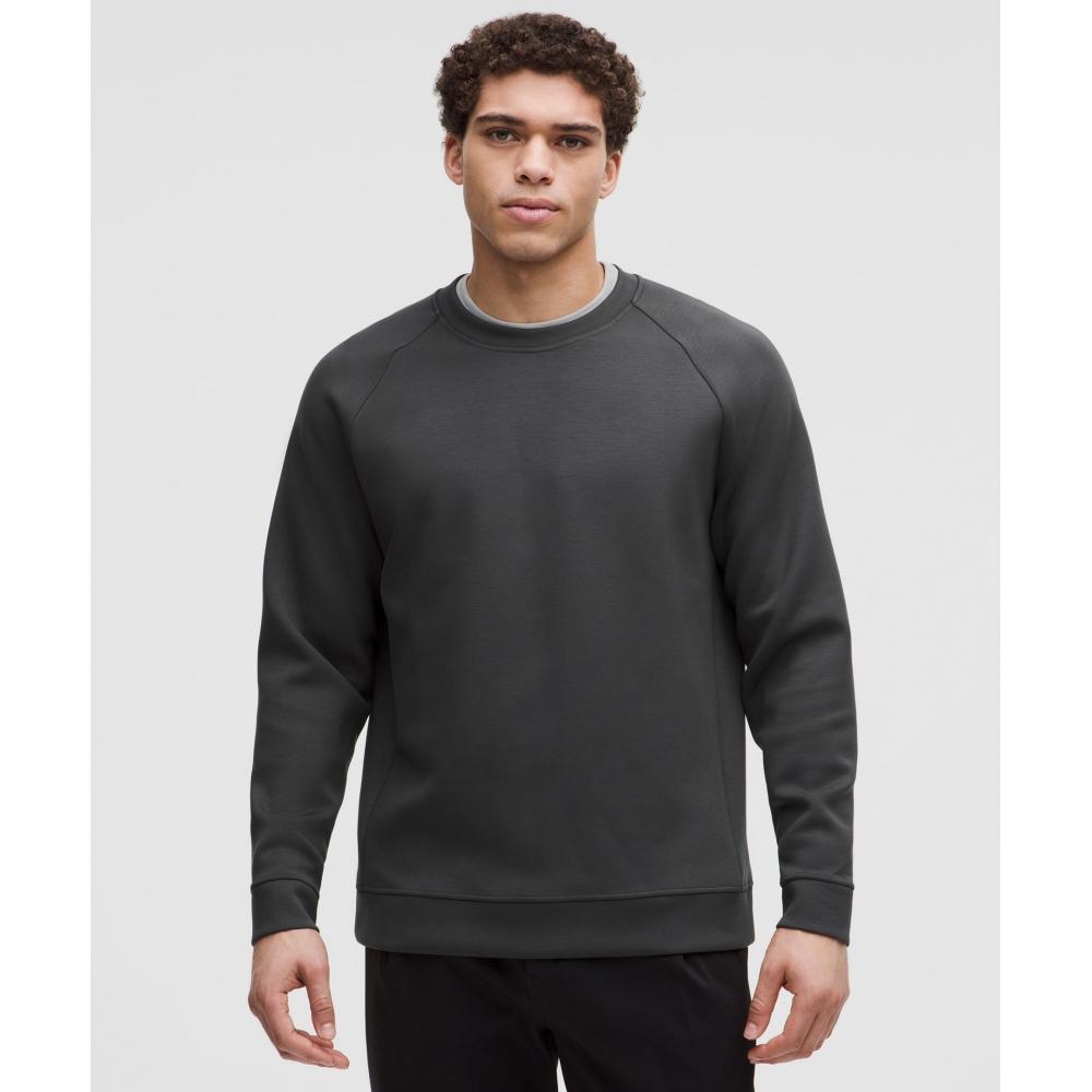 

Lululemon Smooth Spacer Classic Fit Crew Графитовый серый XXL