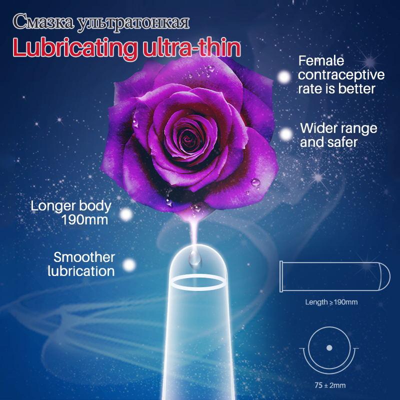 Female Condom 6PCS Women Vaginal Barrier Latex Not Penis Sleeve Sexual Love Condoms