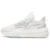 C37 Series Slip Resistant, Abrasion Resistant, Lightweight, Breathable Low Top Skateboard Shoes Men's White Gray 912128081-2