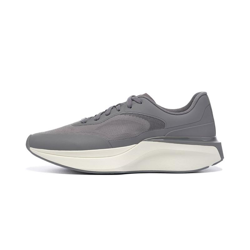 Li-Ning 1990 Classic Series Xuanji Sports Comfortable Low-Top Lifestyle Shoes Men Sneaker Asphalt-Gray ALFU033-1