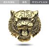 Car Emblem Modification Metal Panther Head Side Emblem Waterproof and Sunproof Creative and  Tail Emblem Car Body Decoration Sticker with