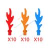 MOC City Scene Accessories Building Blocks Medieval Bonfire Flame Wine Bottle Reagent Bottle Box Compatible Mini Bricks Toys T11