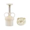 50g Cute Pig Shape Plastic Mooncake Molds Mooncake Mould DIY Baking Accessories Kitchen Gadget for Mid-Autumn Festival
