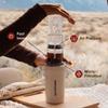 [Domestic Genuine Product] AeroPress Go Plus Tumbler Storage Type Outdoor Coffee Maker with Filter French Press Espresso Iced Coffee Camping Portable