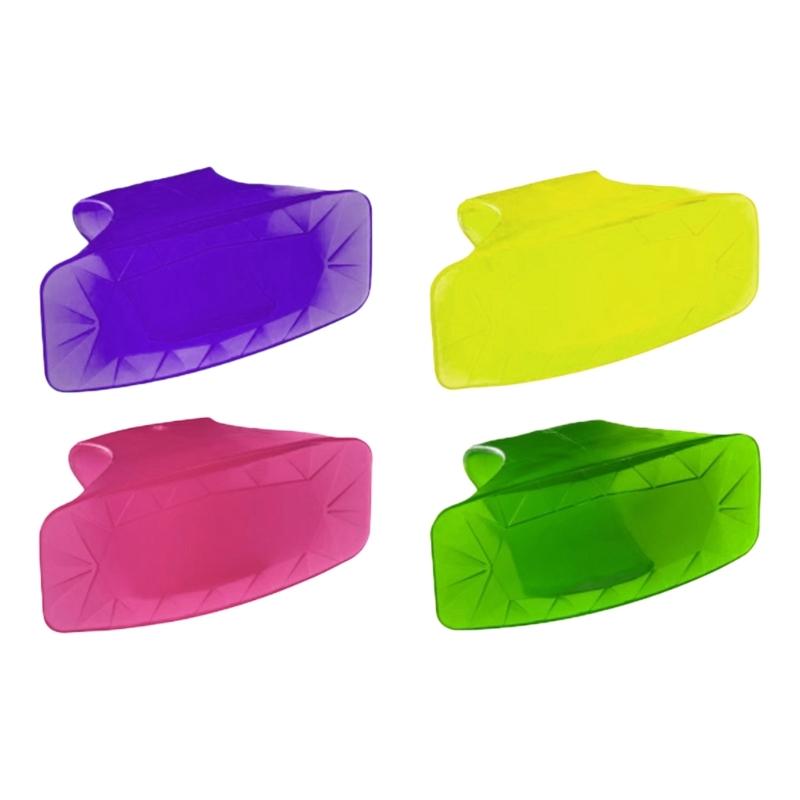 4Pack Bathroom Deodorizer Stick On Toilet Clip With Slow Release Aromatherapies Toilet Seat Clip Reusable Toilet Bowl Air Freshener Mounts