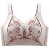 New Lace Large Size Adjustment Type, Thin Breasts, No Steel Rings, Bra Gathering, Big Breast Cup