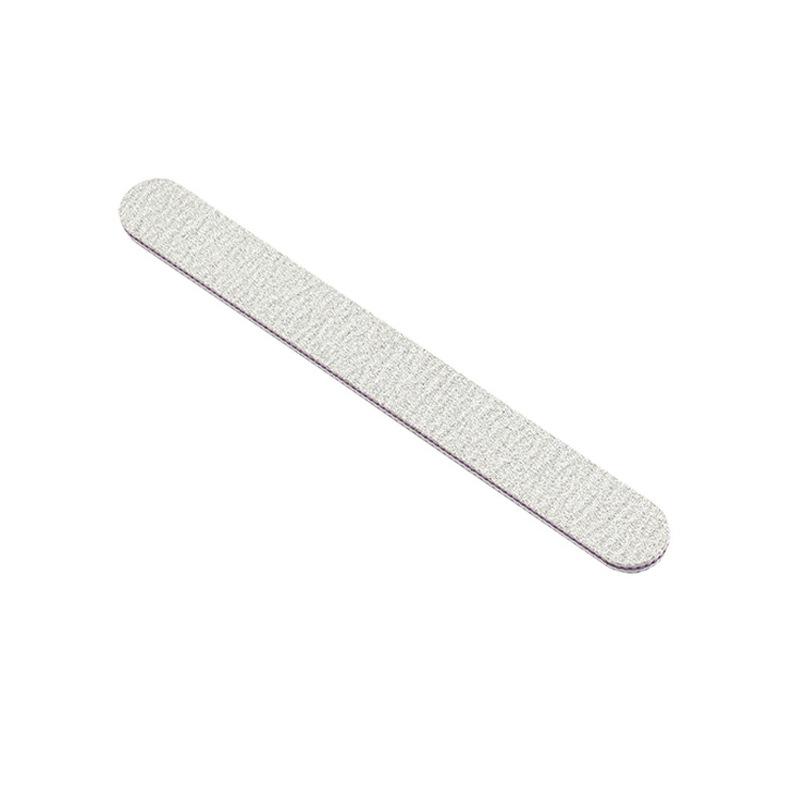 Dual-sided Gray Sand Nail File for Professional Nail Care, Polishing and Shaping - Essential Nail Tool for Perfect Manicure.