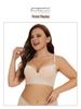Plus Size Seamless Support Bra: Anti-Sag, 8-Row Adjustable, Shaping, Side Support for Women