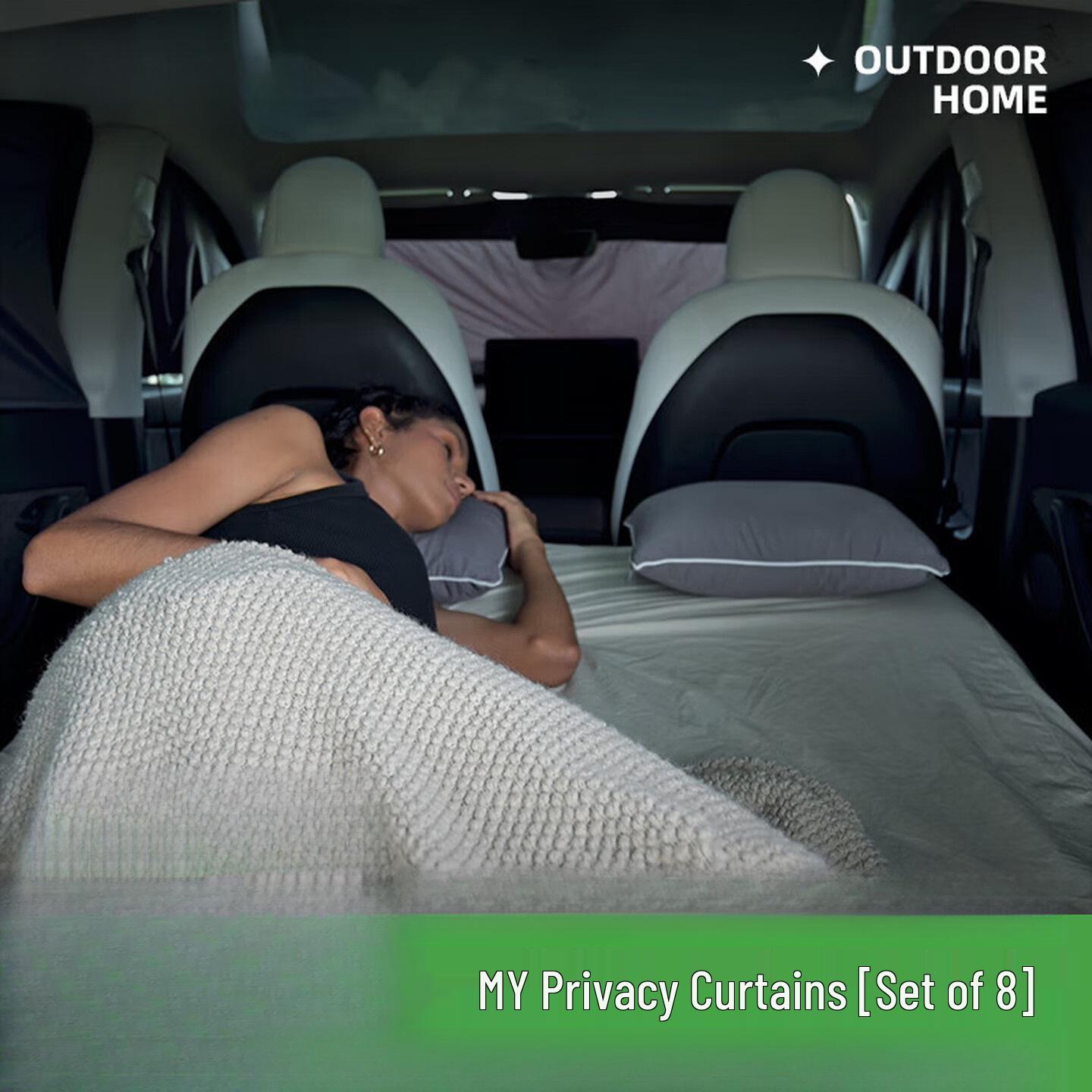 

Anwenbai Tesla Car Privacy Curtains: Full Set for Camping, Naps, and Sun Protection Standard
