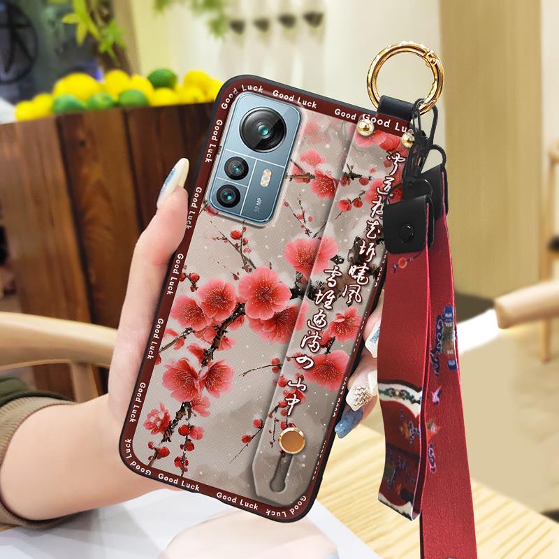 Schutzhülle mit Ständer für Blackview A85 Handschlaufe Schmutzabweisend Weiche Hülle Rückseite Handyhalter Staubdicht