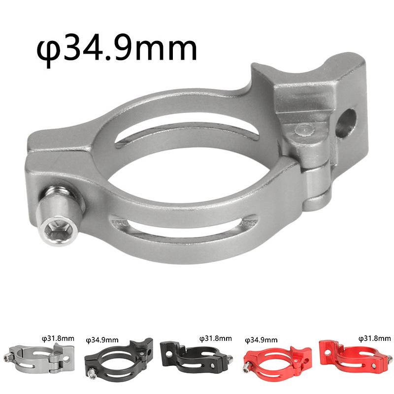 Praktischer Umwerfer-Adapter, Sport-Fahrradklaue aus Aluminiumlegierung