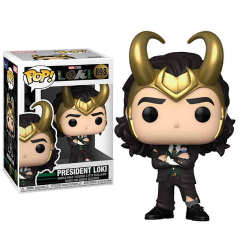 President Loki Funko Pop Action Figure Charming Superhero Pvc Doll For Collectors